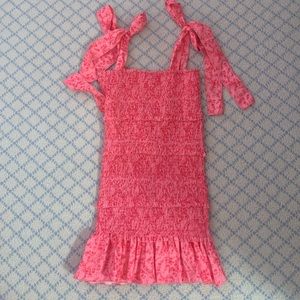 Bright pink Summer dress